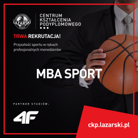4F partnerem merytorycznym studiów MBA Sport w Centrum Kształcenia Podyplomowego Uczelni Łazarskiego